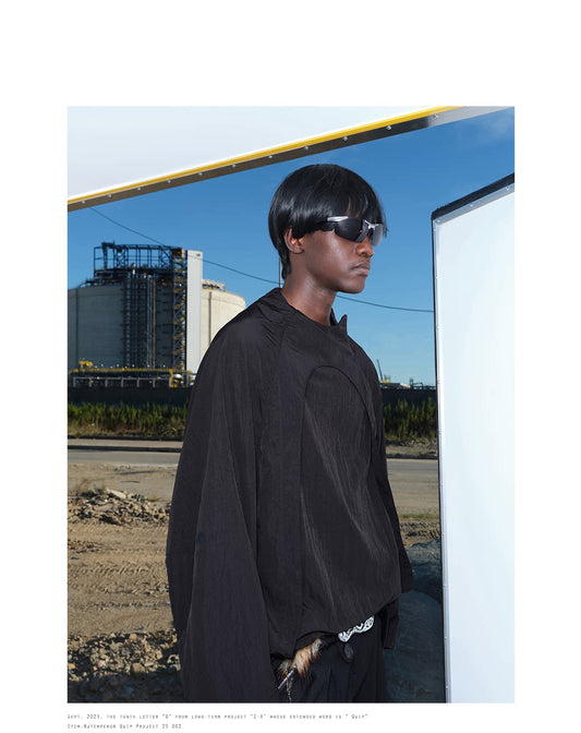 Irregular Cut Frill Jacket