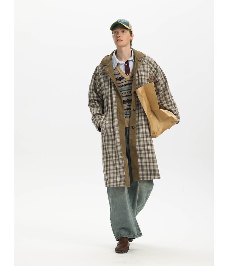 Reversible Corduroy Coat