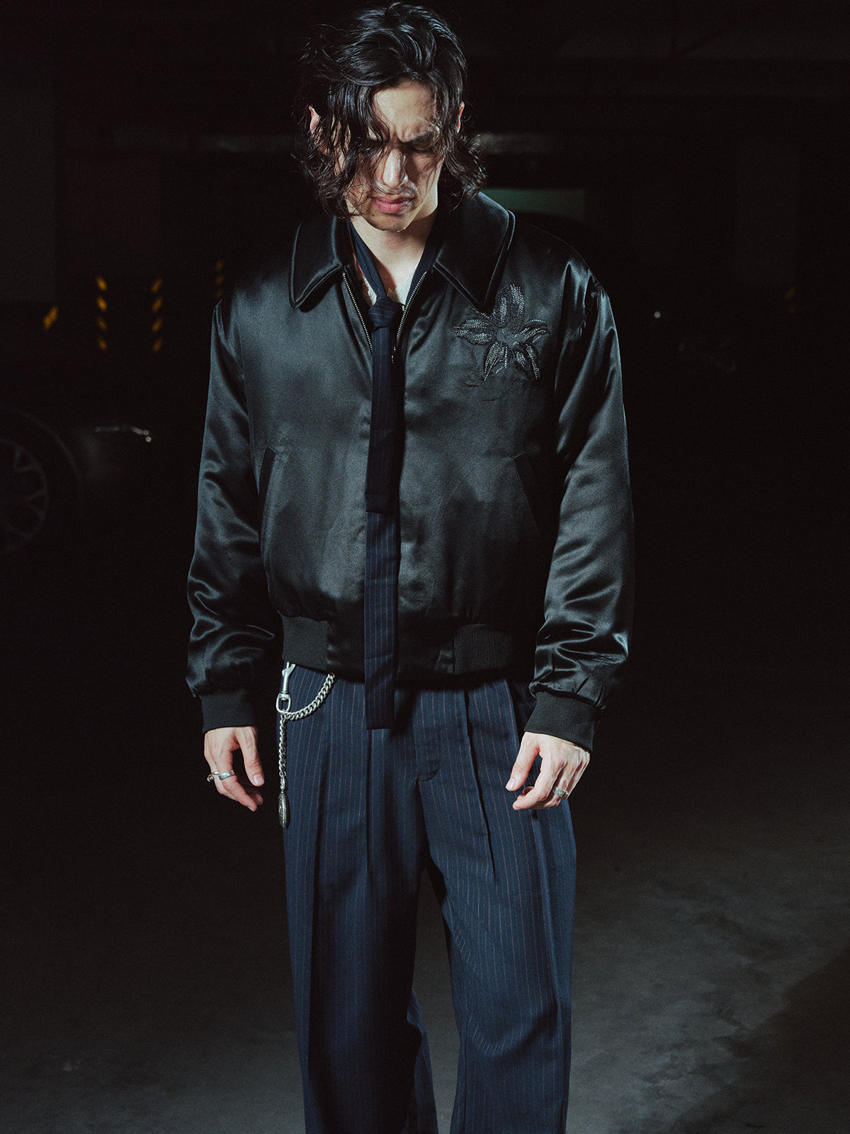 Flower Embroidered Jacket