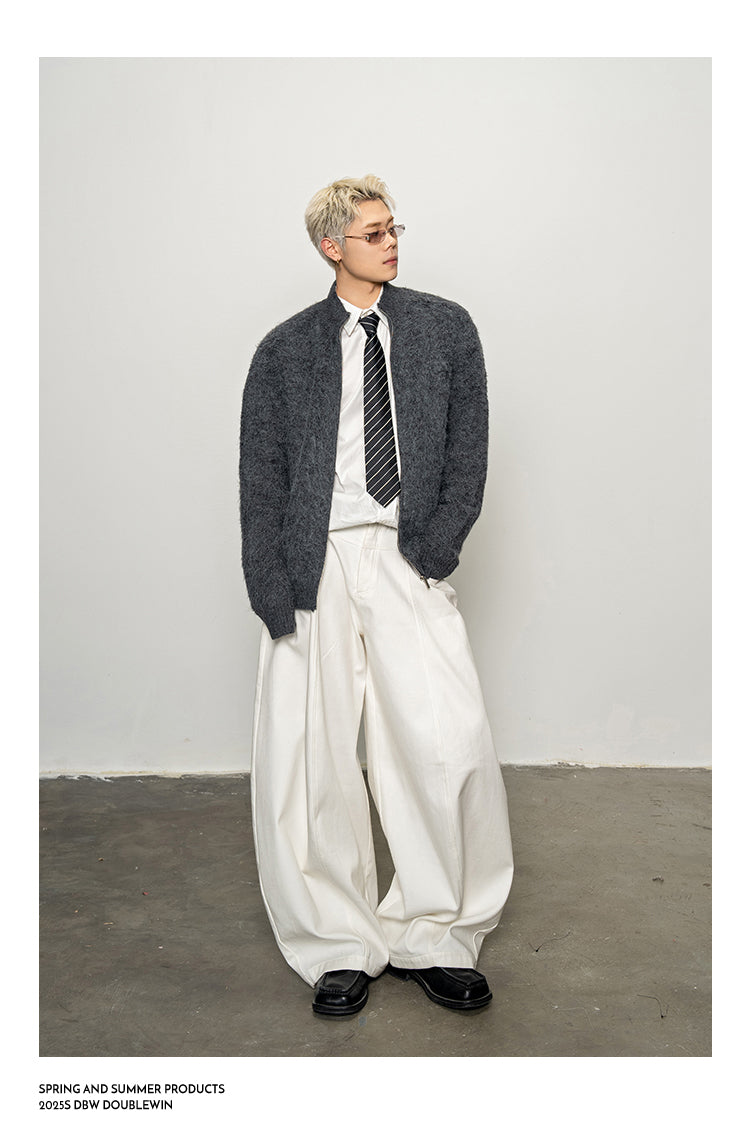 Soft Velvet Cardigan