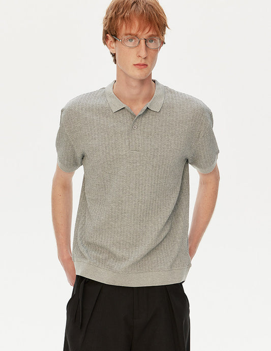 Retro Minimalist Polo Shirt