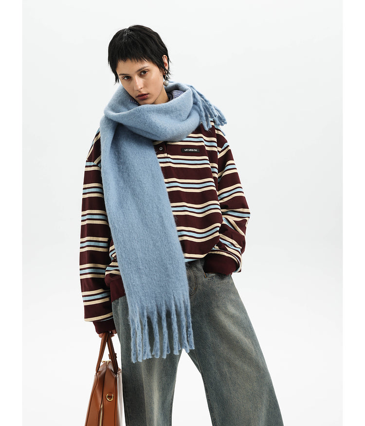 Retro College Polo Shirt