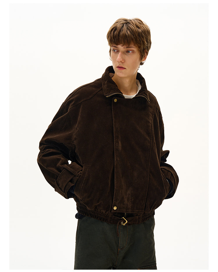 Short-length Stand Collar Jacket