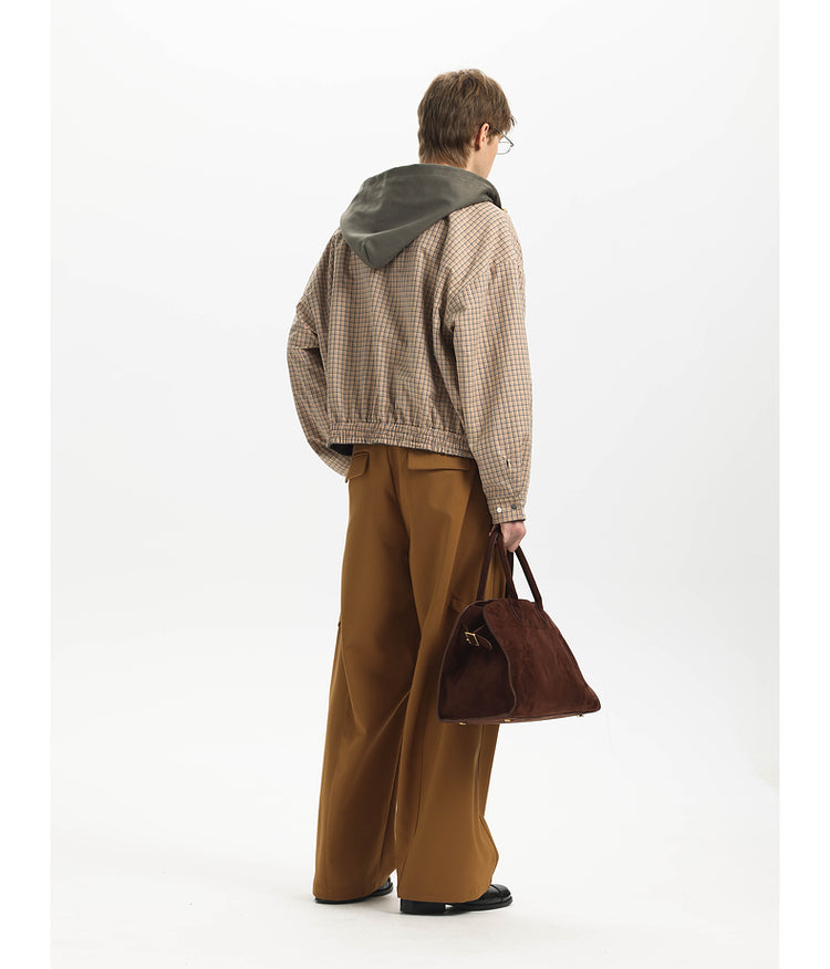 Reversible Checked Jacket