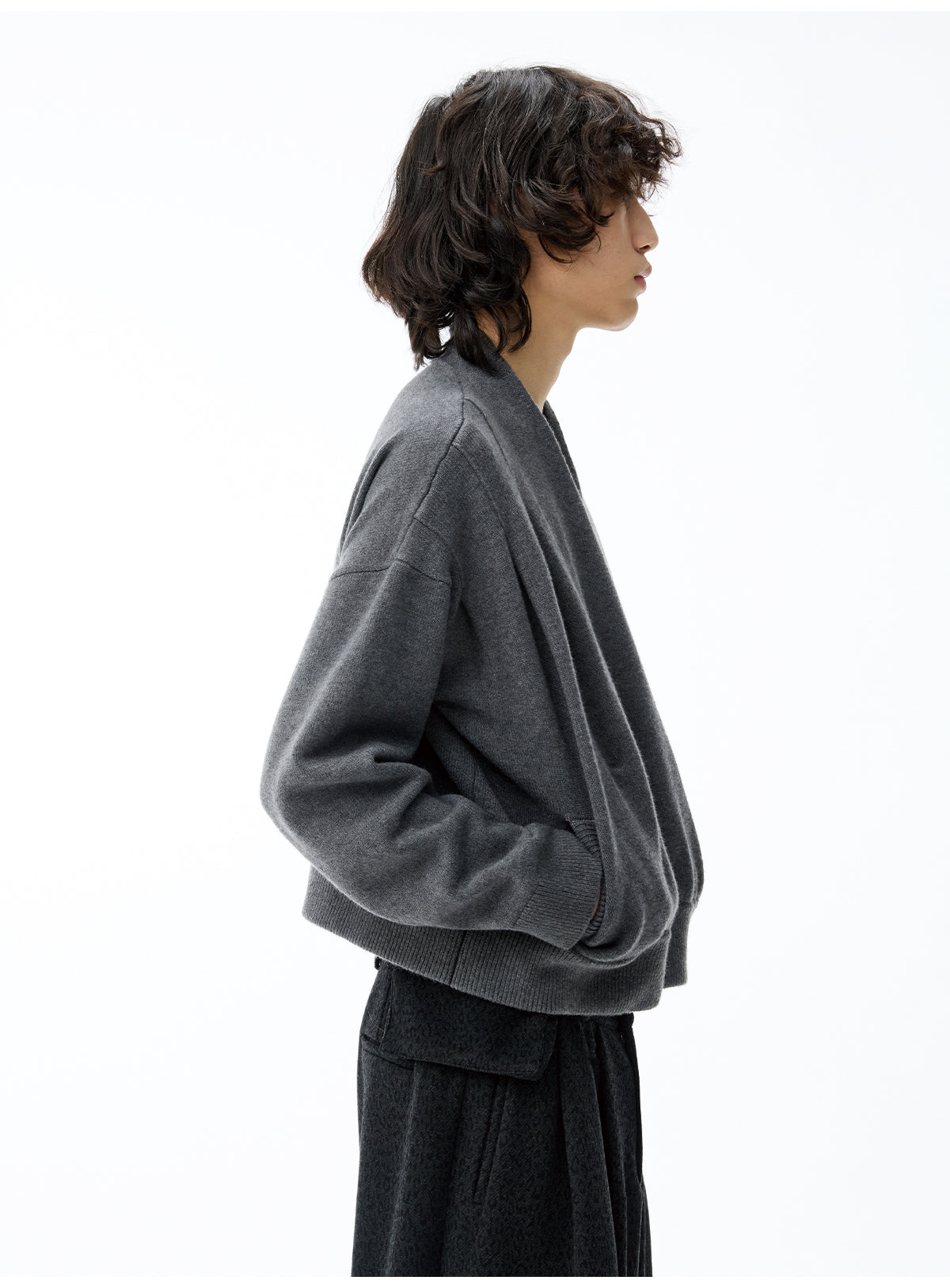 Crossover Knit Cardigan