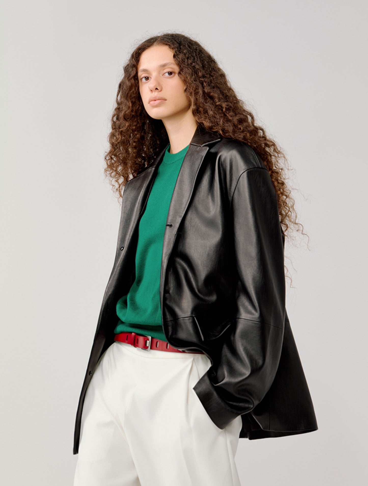 Vintage Eco Leather Jacket