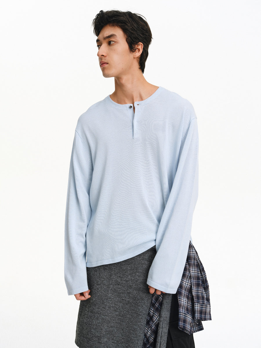 Henry Collar Knit