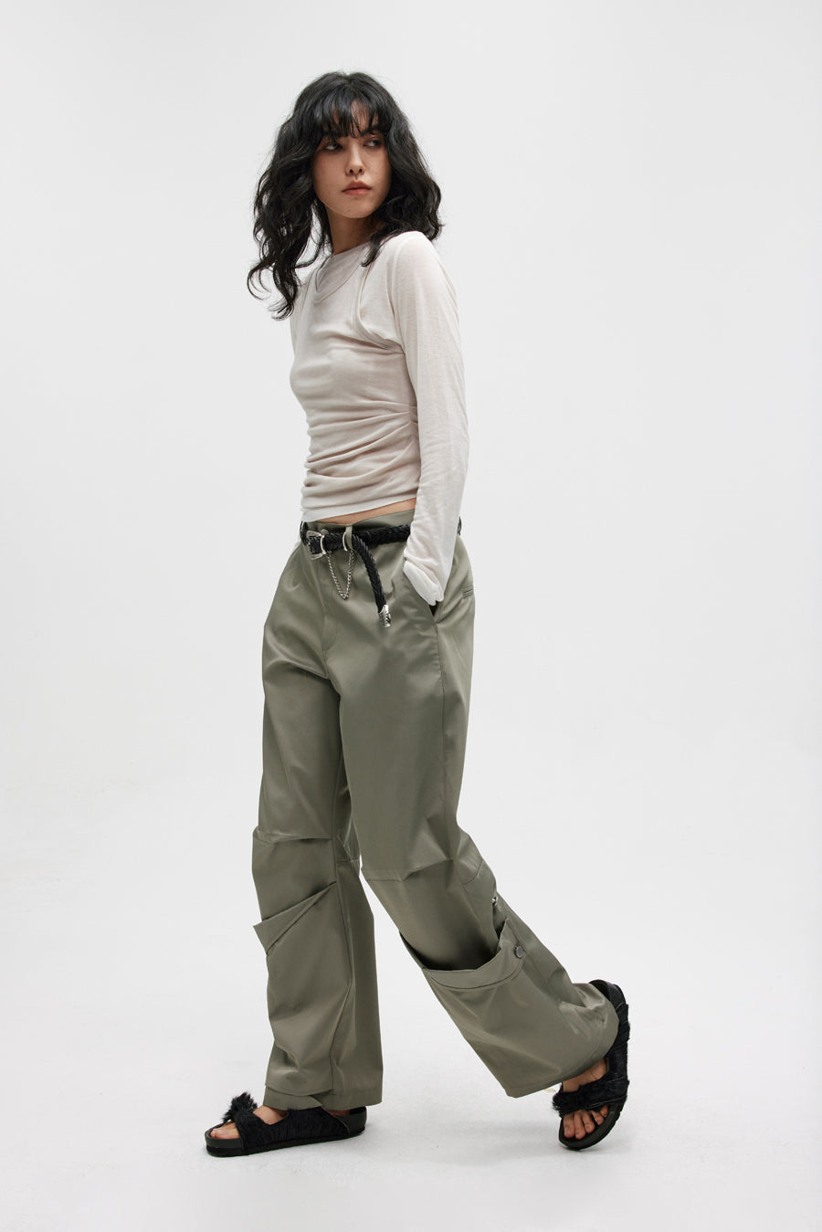 Waterproof A-Line Straight Work Pants