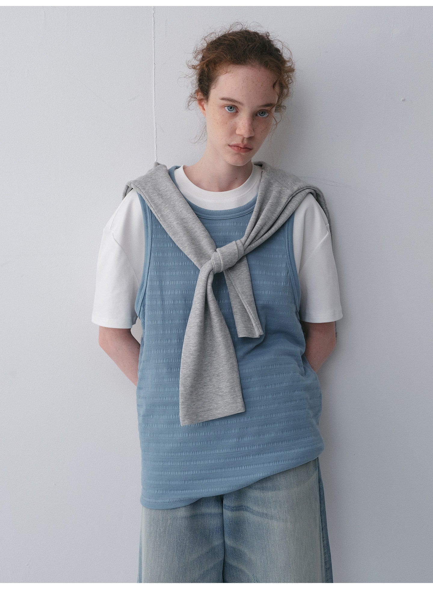 Cotton-Blend Tank Top