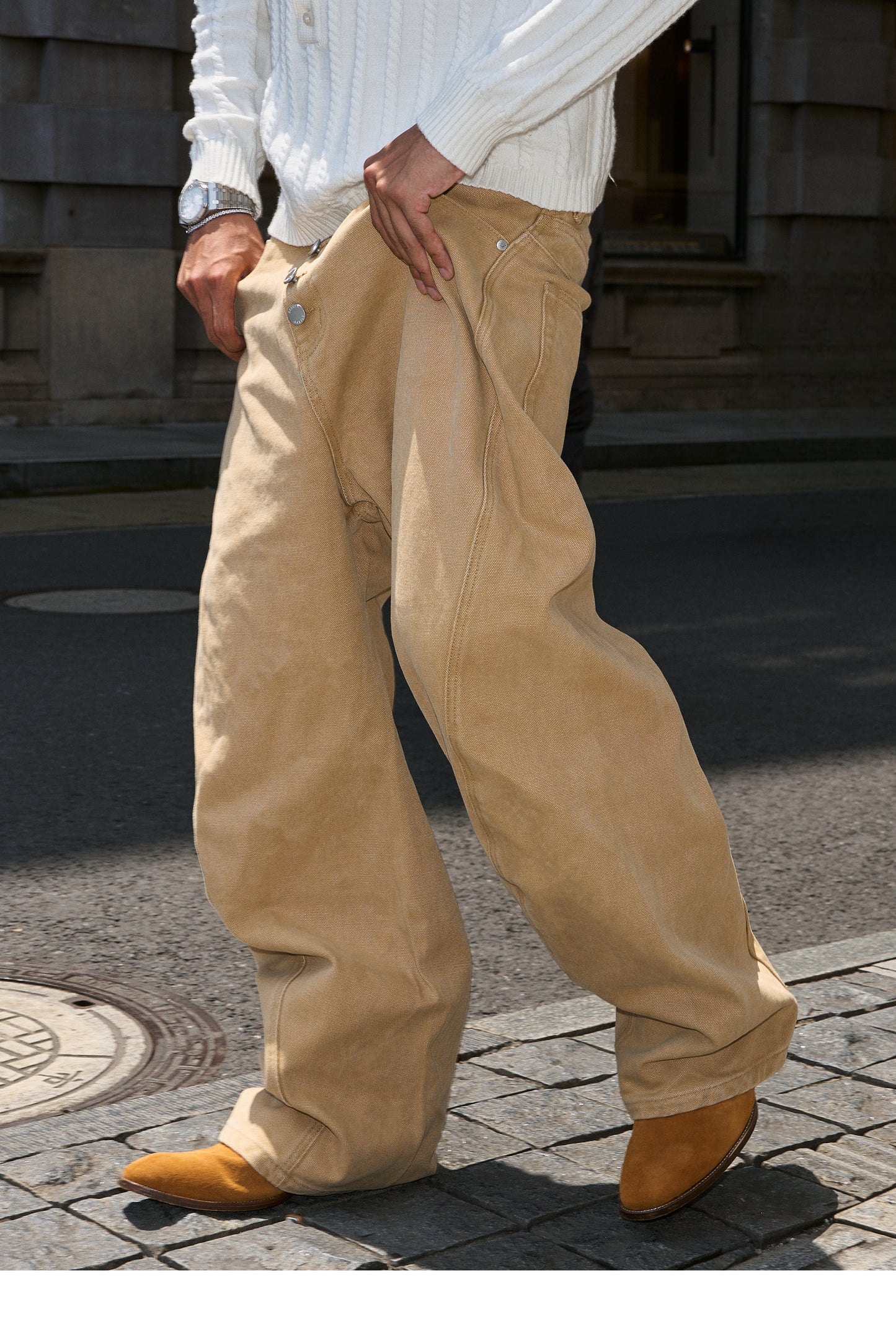 Classic 5-Button Work Pants