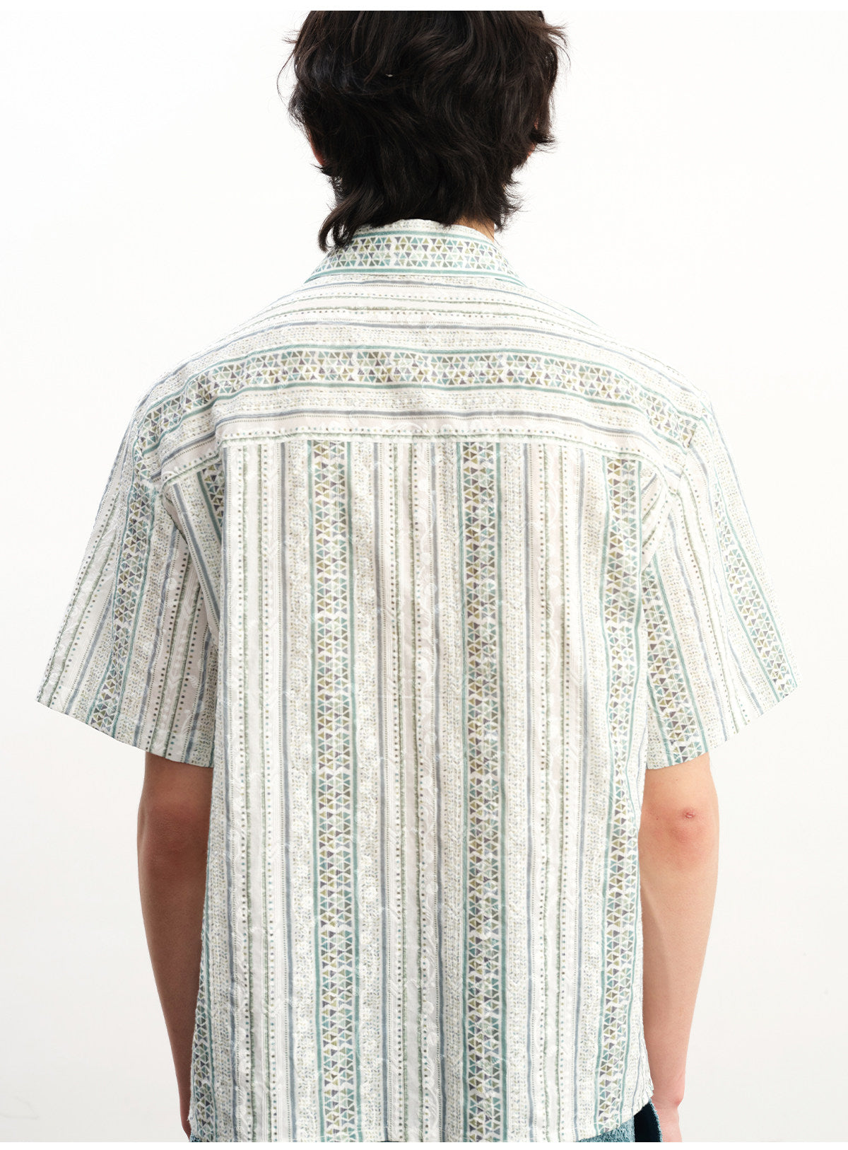 Window Flower Design Shirt