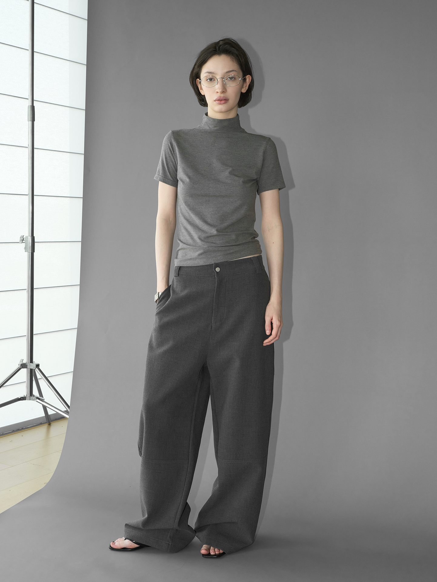 Basic Loose Fit Casual Pants