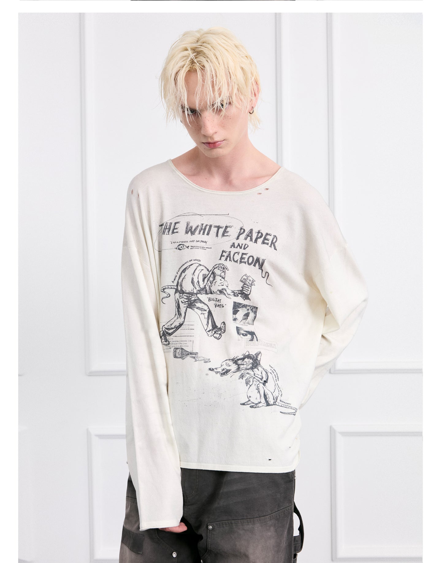 Graffiti Crew Neck T-Shirt