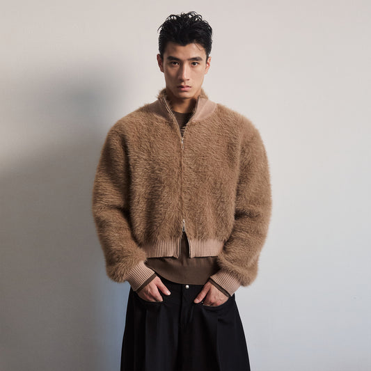 Faux Mink Fur Jacket