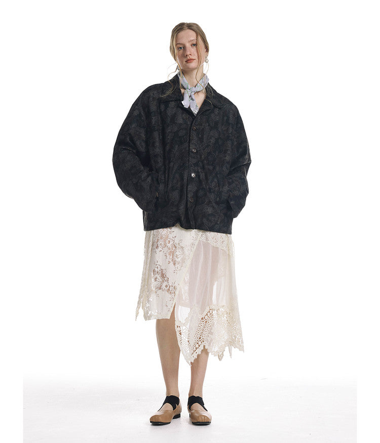 Dark Pattern Paisley Jacket