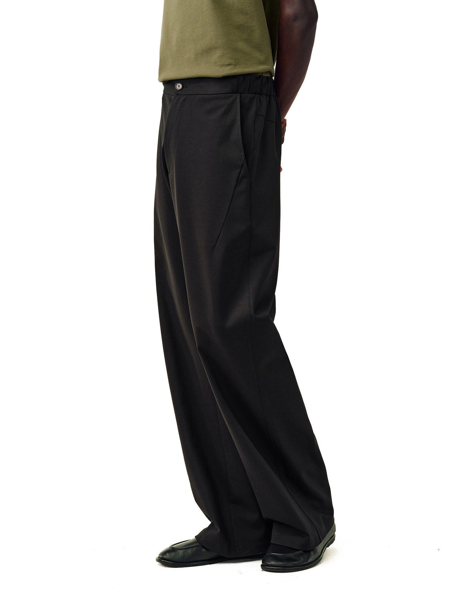 Wrinkle-resistant casual pants