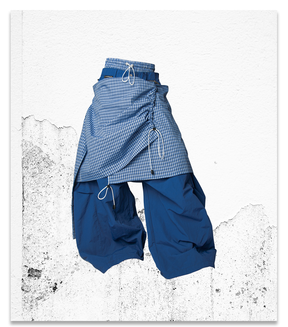 Scythe Silhouette Casual Pants