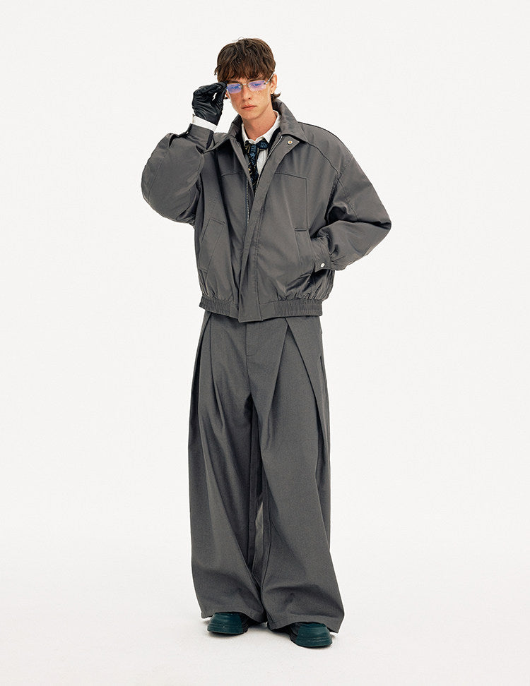 Cotton Jacket with Fleece Lining