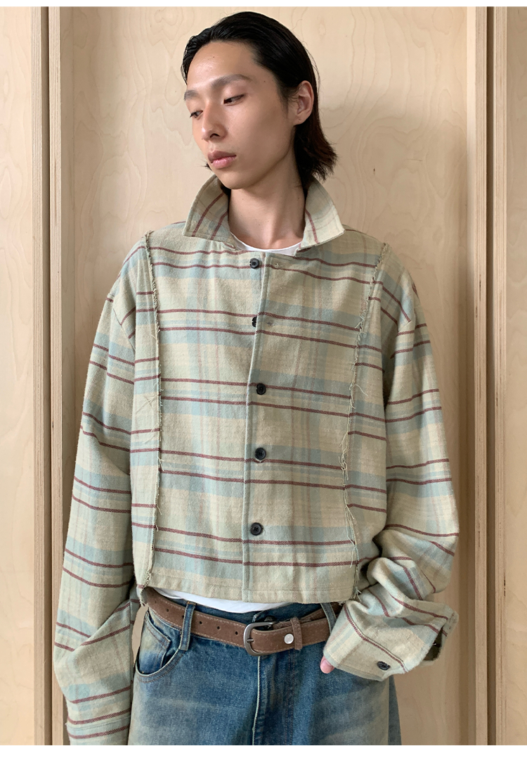 Box cut silhouette shirt