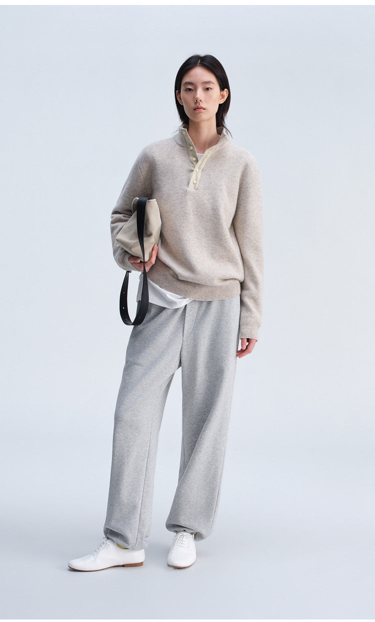 Button-Down Knit