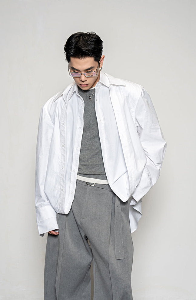 Fake Two-Piece Shirt