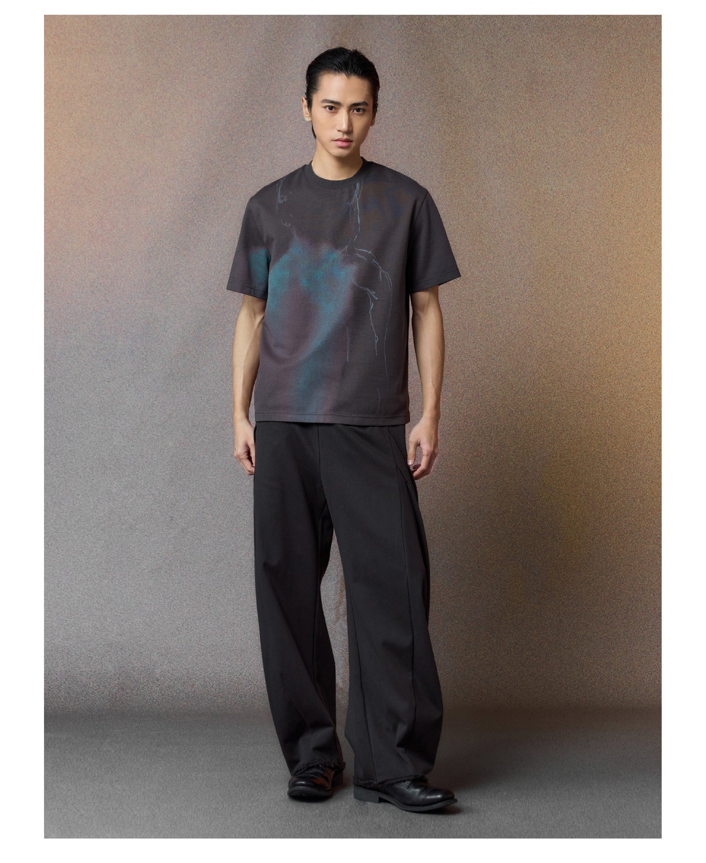 Icefield-Finish Printed T-Shirt
