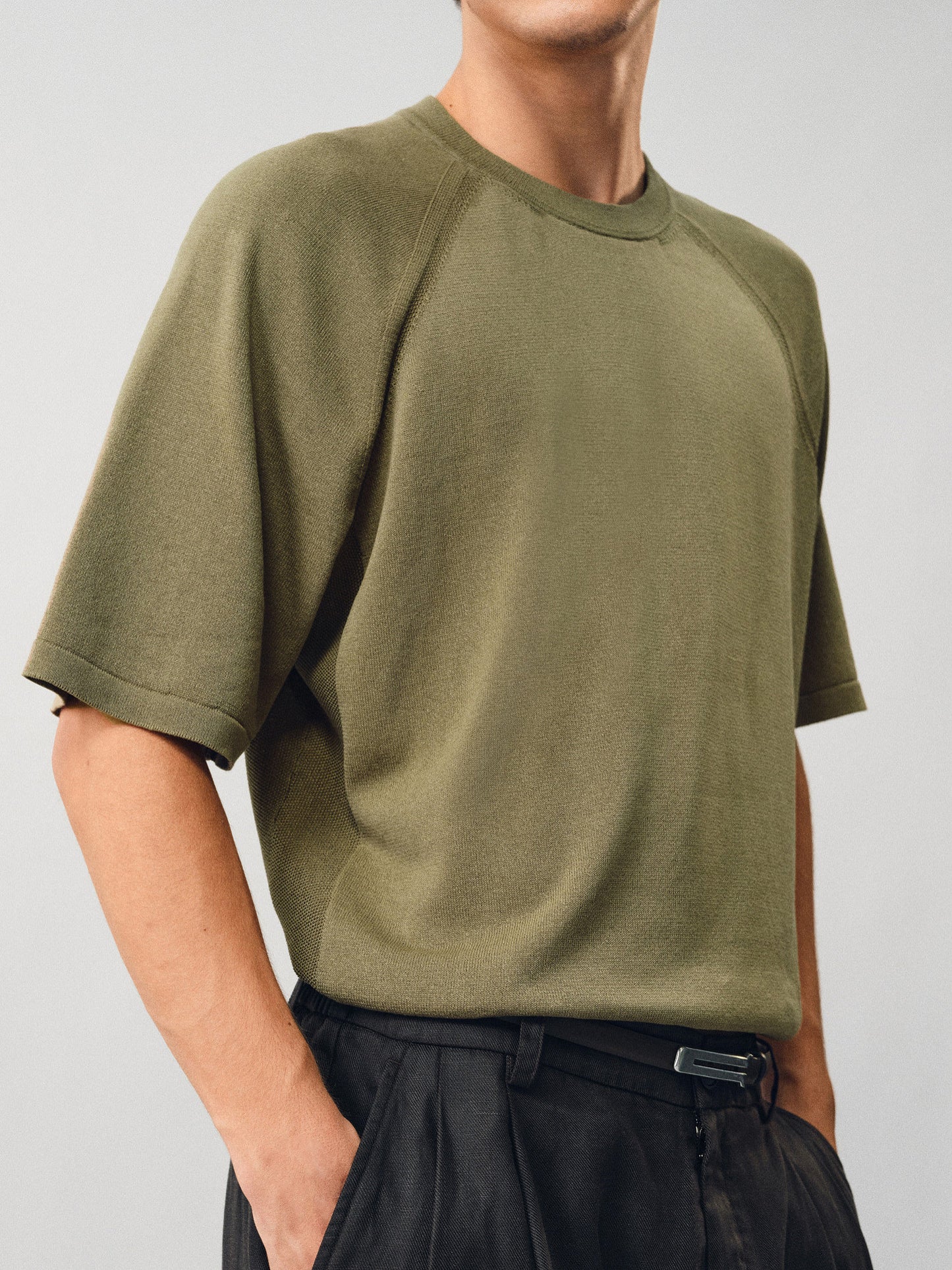 Washi-Blend Raglan T-Shirt