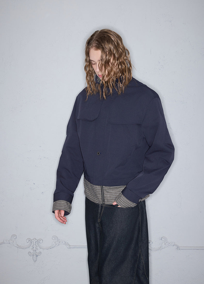 Scythe Sleeve Short Jacket