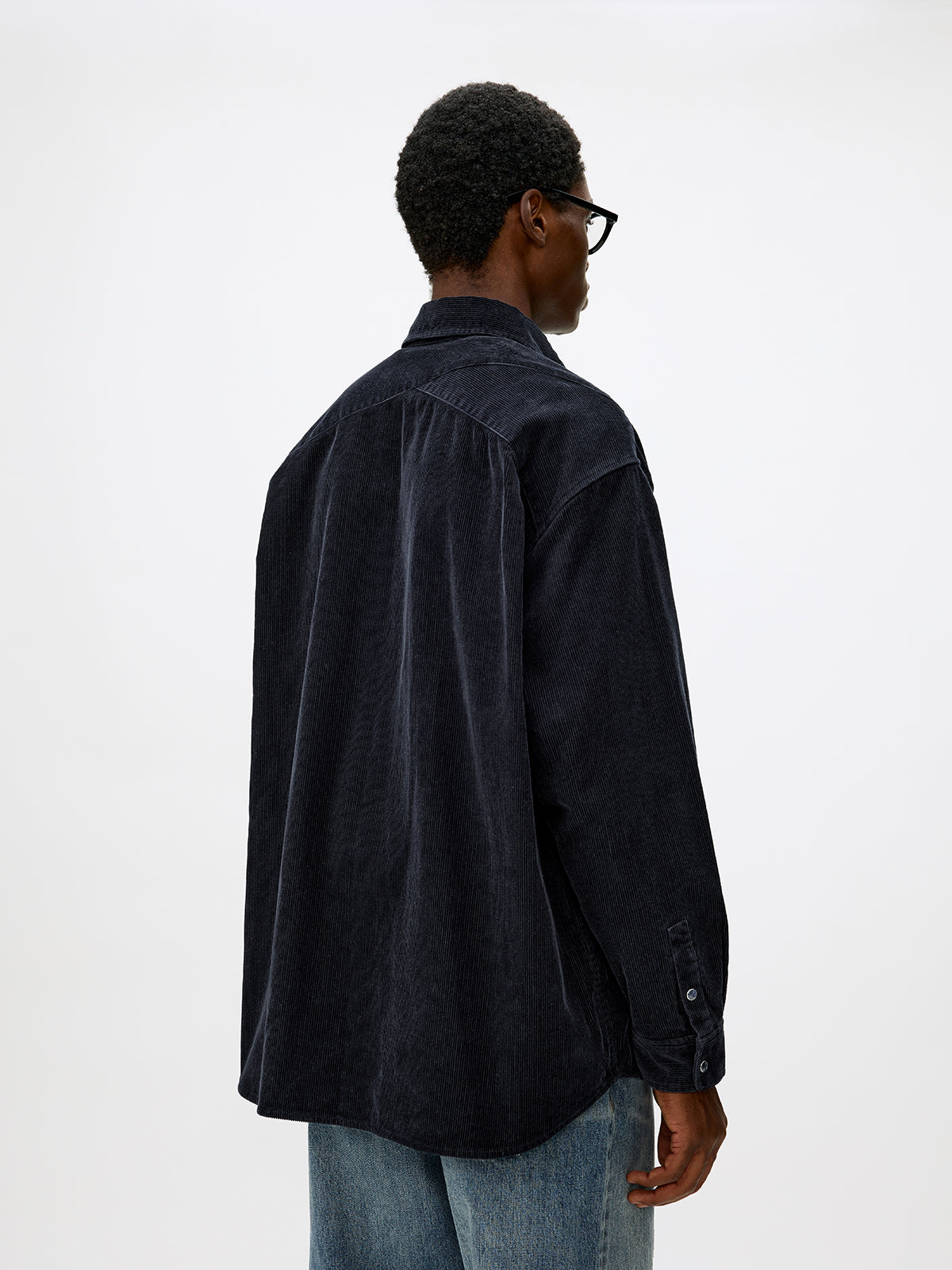 Corduroy Shirt with Pockets