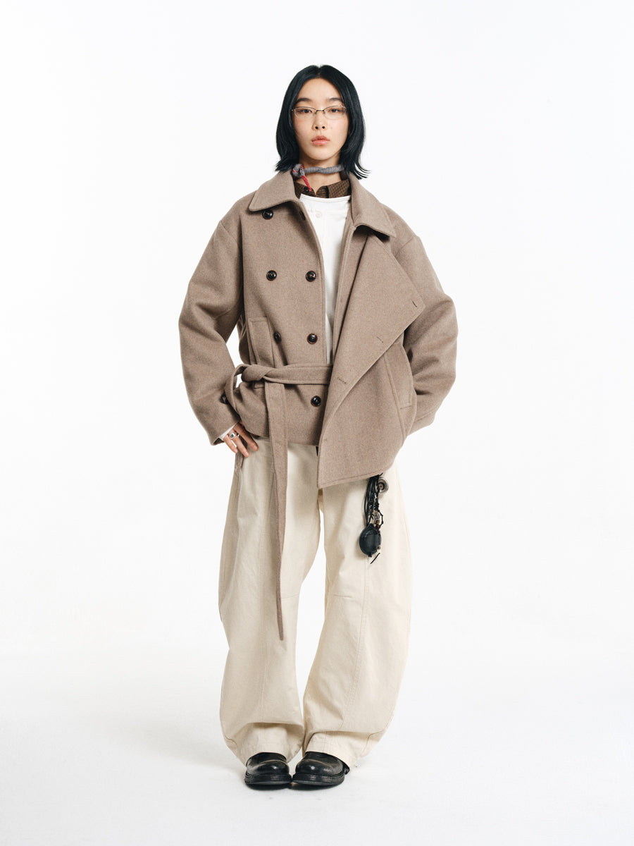 Cotton Rivet Casual Pants