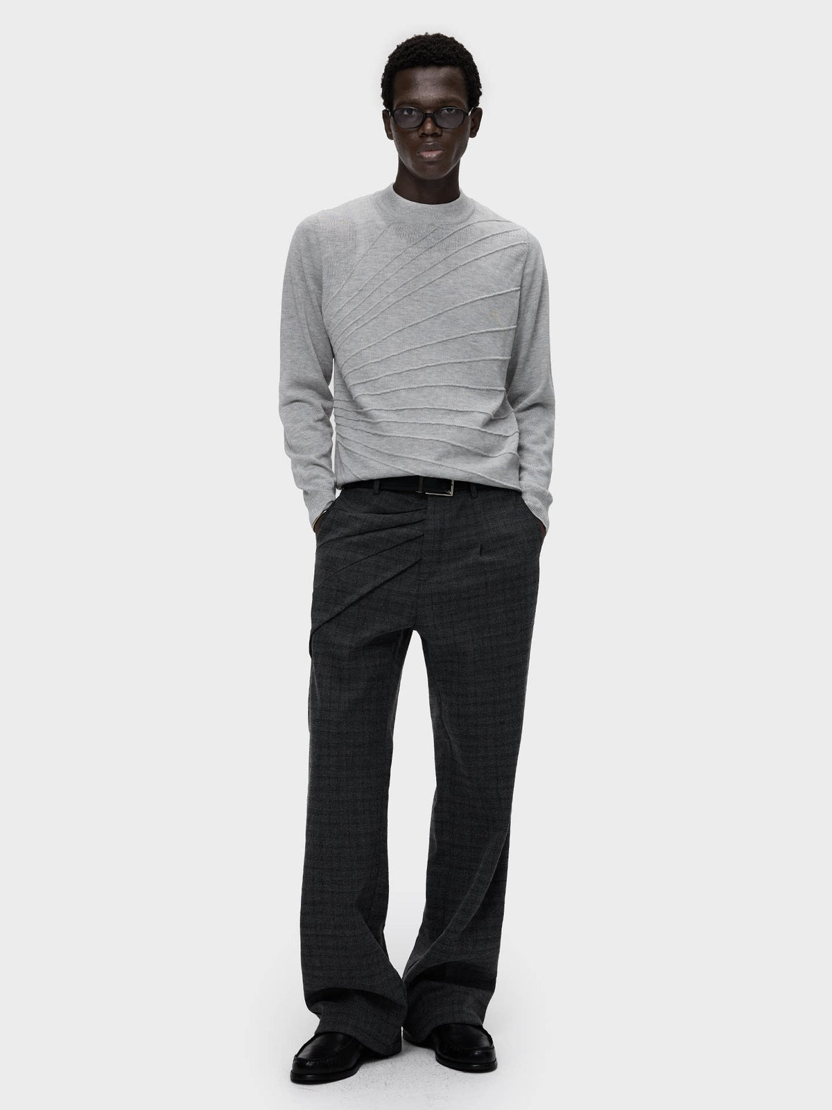 Checkered Casual Pants