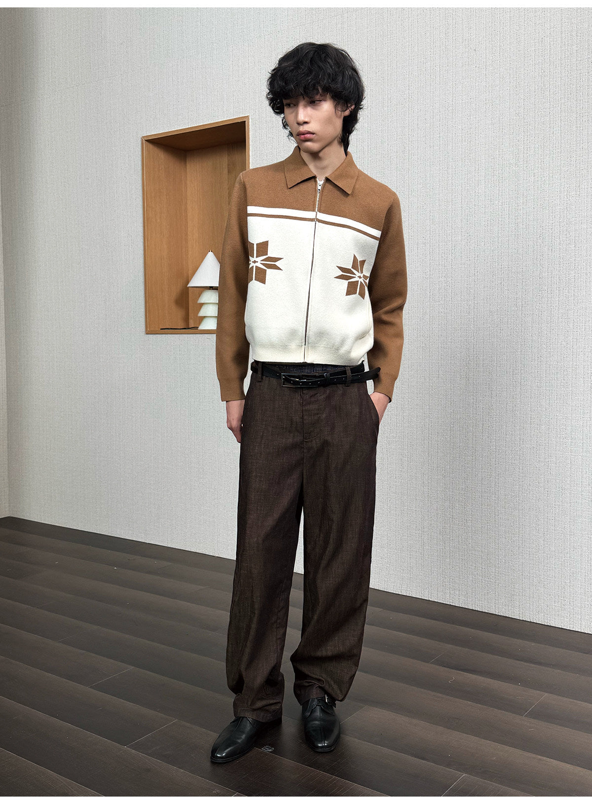 Thread Patchwork Casual Pants