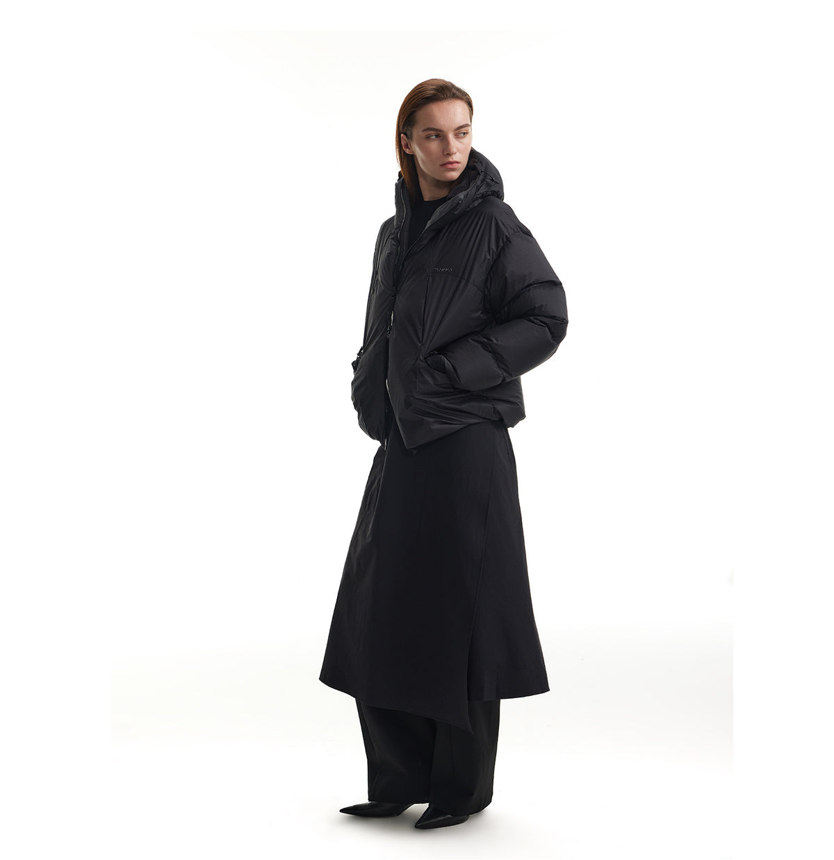 All-Around Protection Hooded Down Jacket
