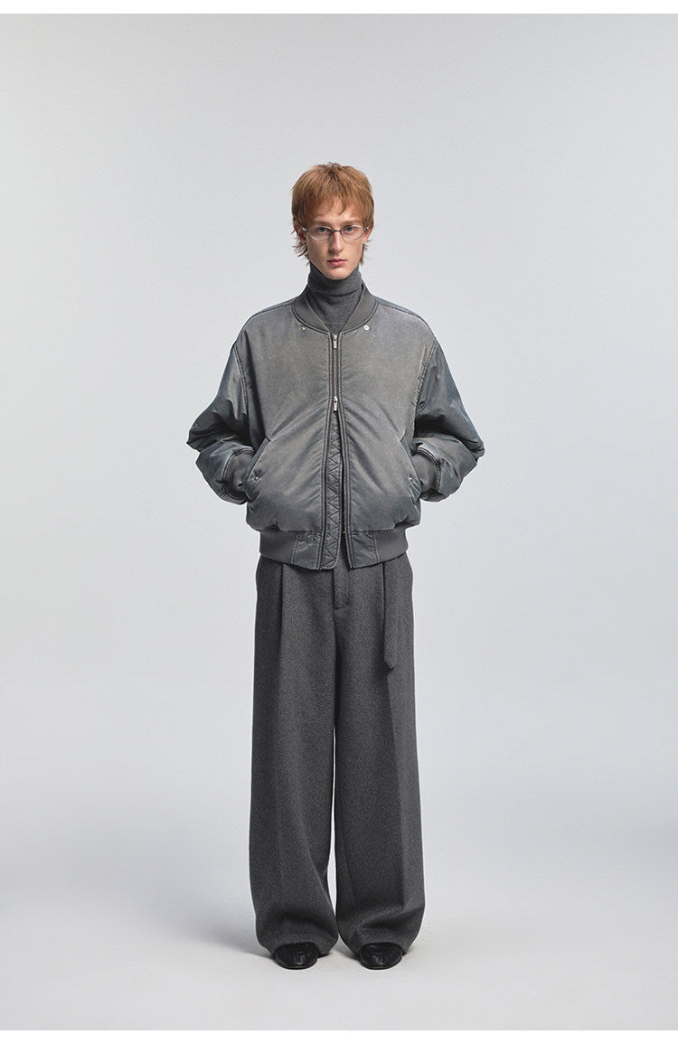 Adjustable Waistband Casual Pants