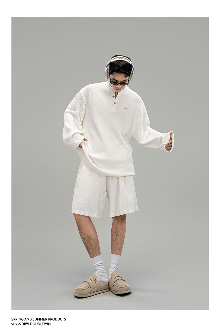 Waffle Casual Shorts