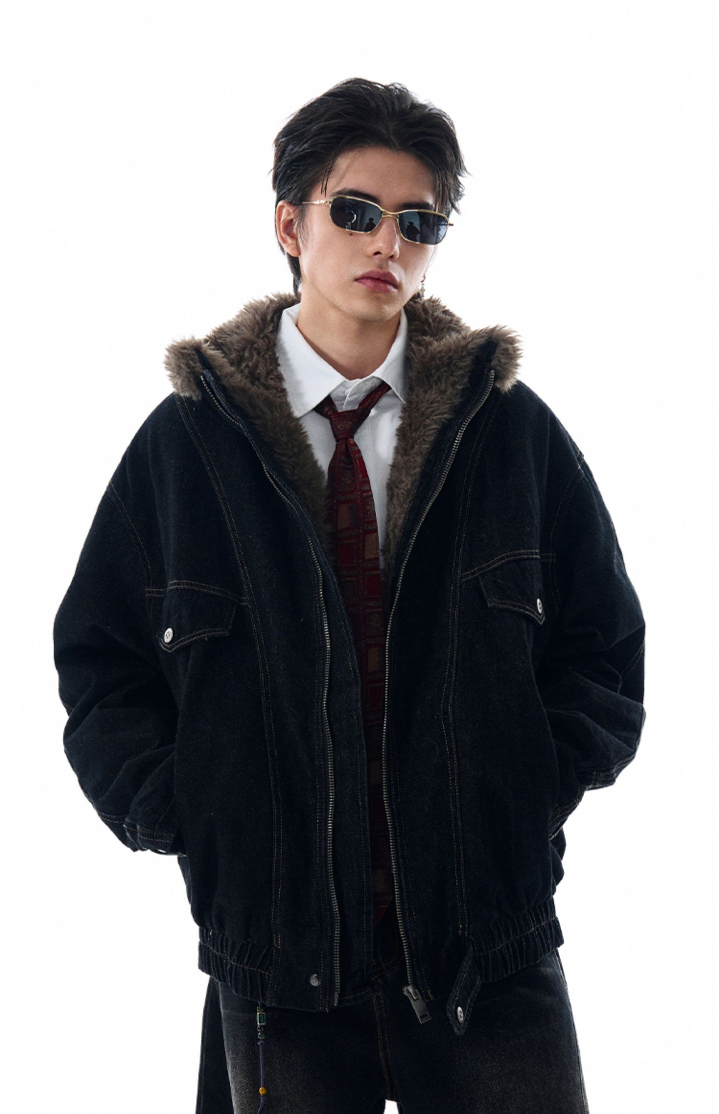 Heavy Washed Denim Jacket