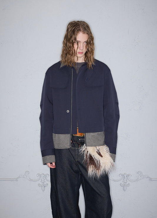 Scythe Sleeve Short Jacket