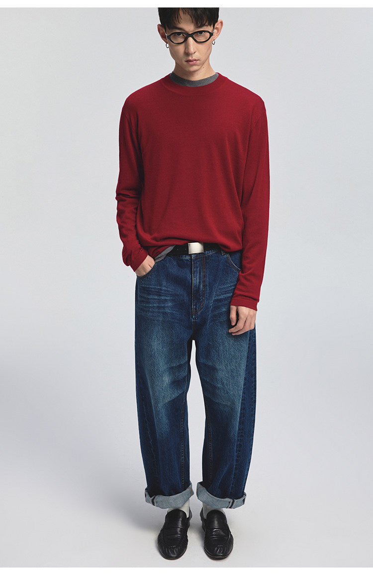 Heavyweight Distressed Jeans