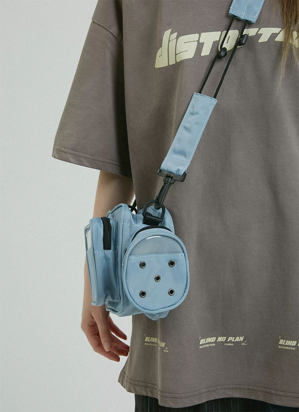 Retro Multifunctional Pockets Adjustable Shoulder Bag