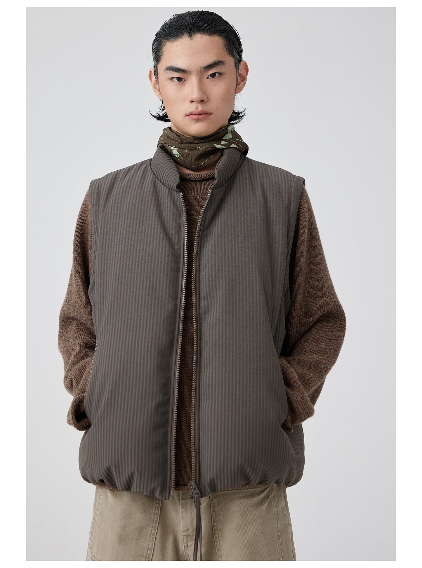 Detachable Sleeve Down Jacket