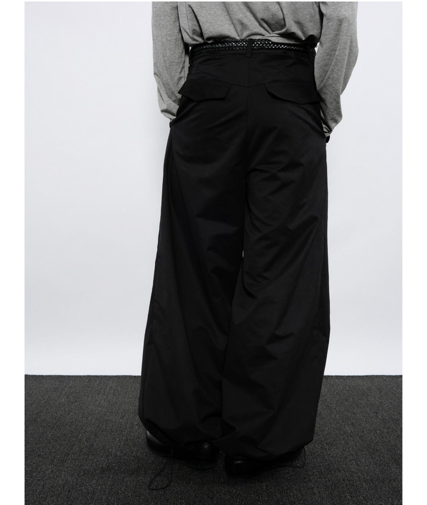 Side Button Casual Pants