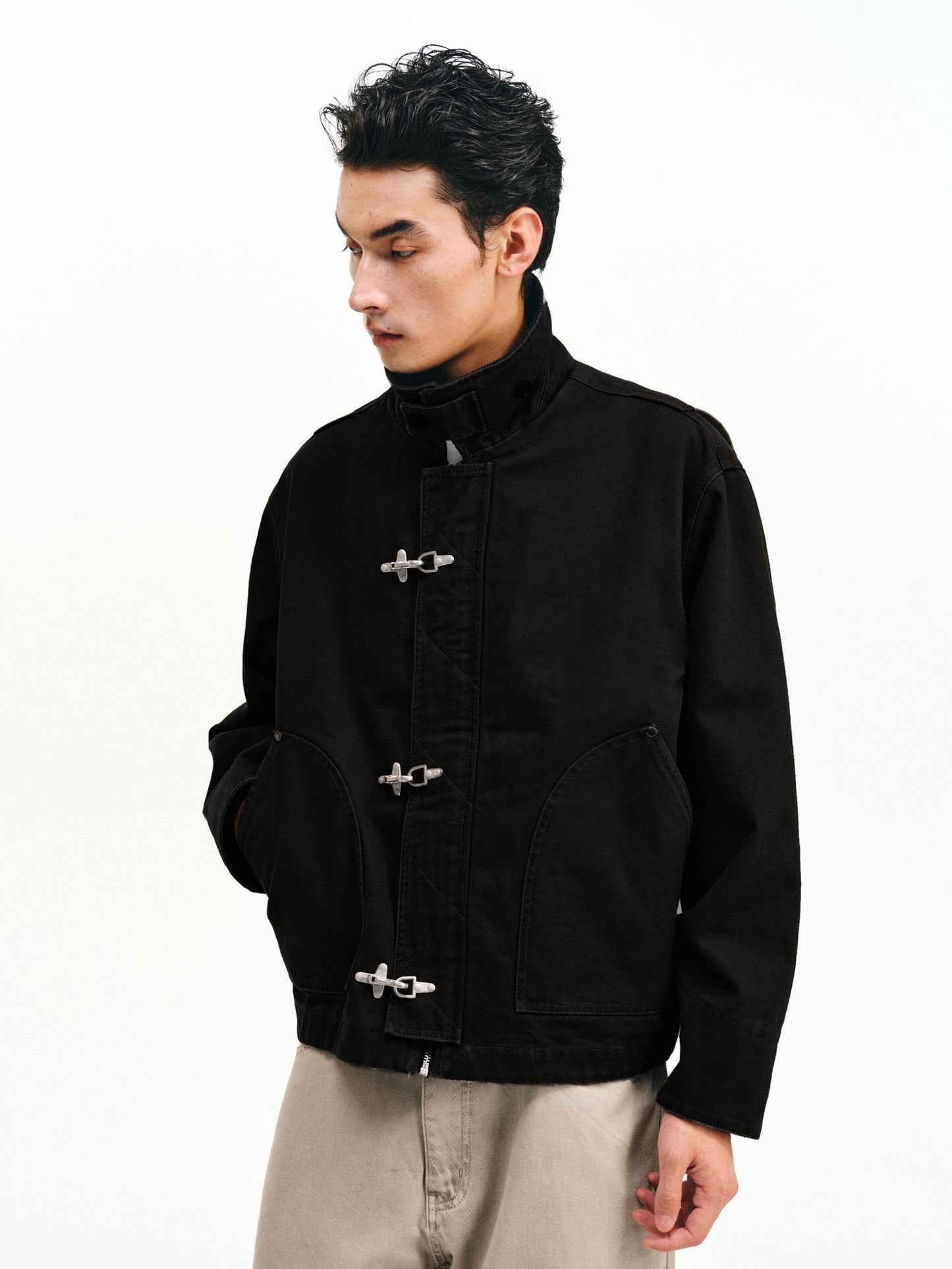 Aircraft Button Detroit Jacket