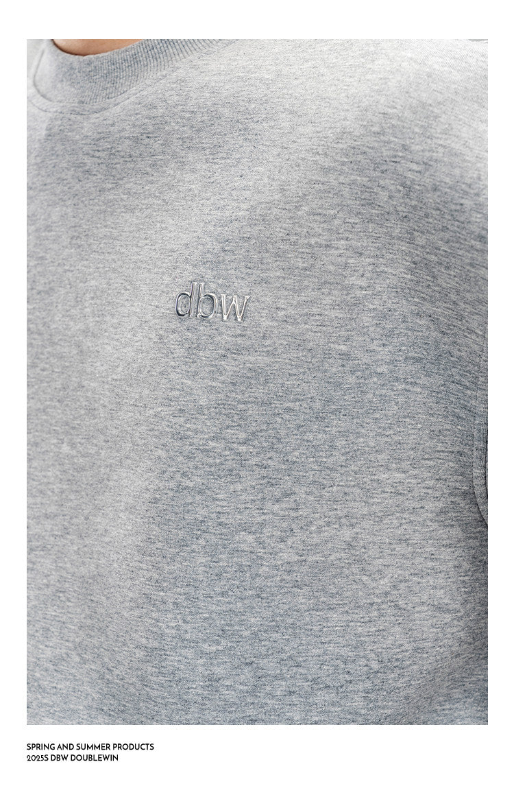 Air Layer Pure Color Loose-Fit T-Shirt