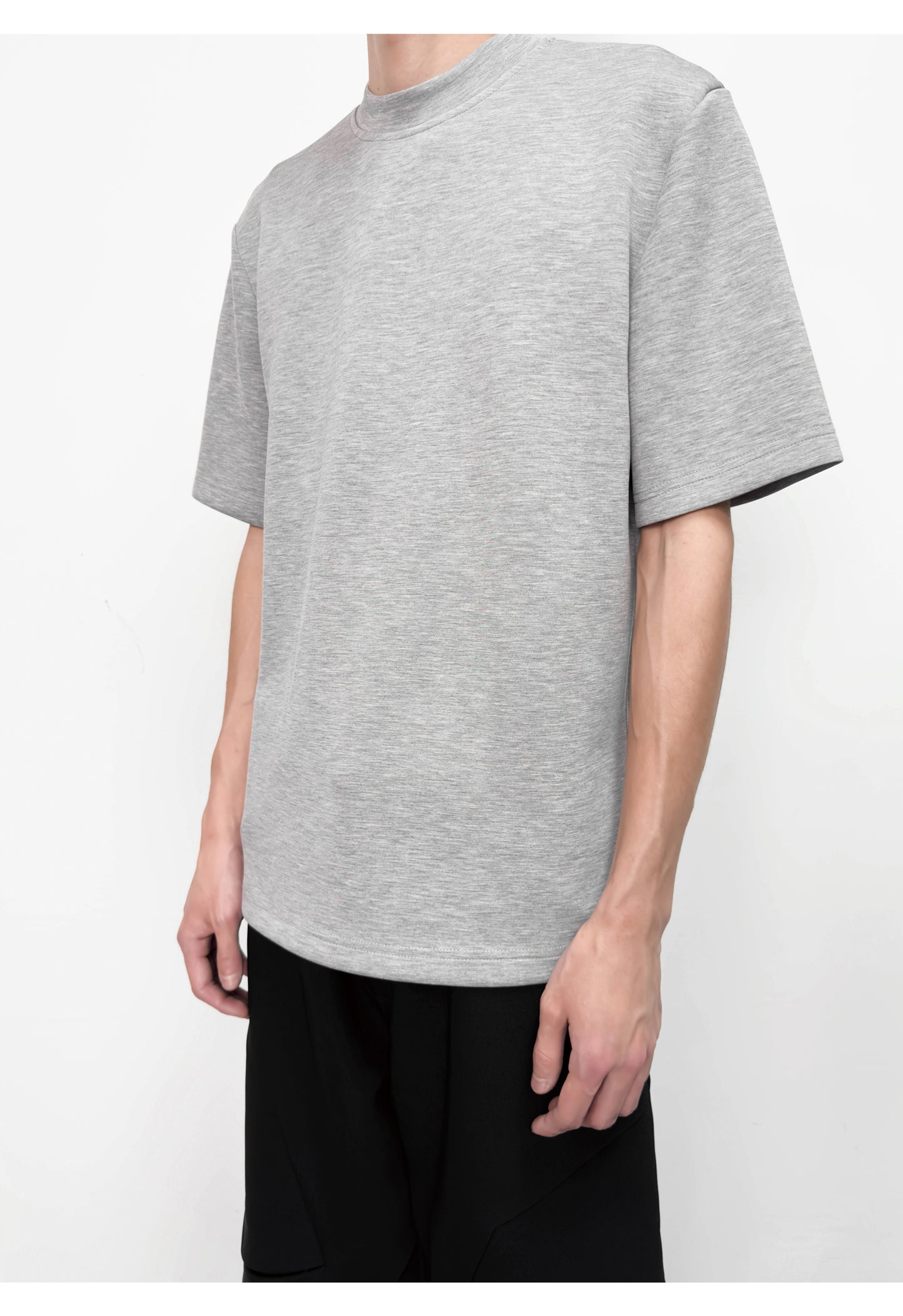 Solid color modal T-shirt