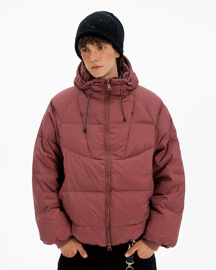 Casual Down Jacket with Hood