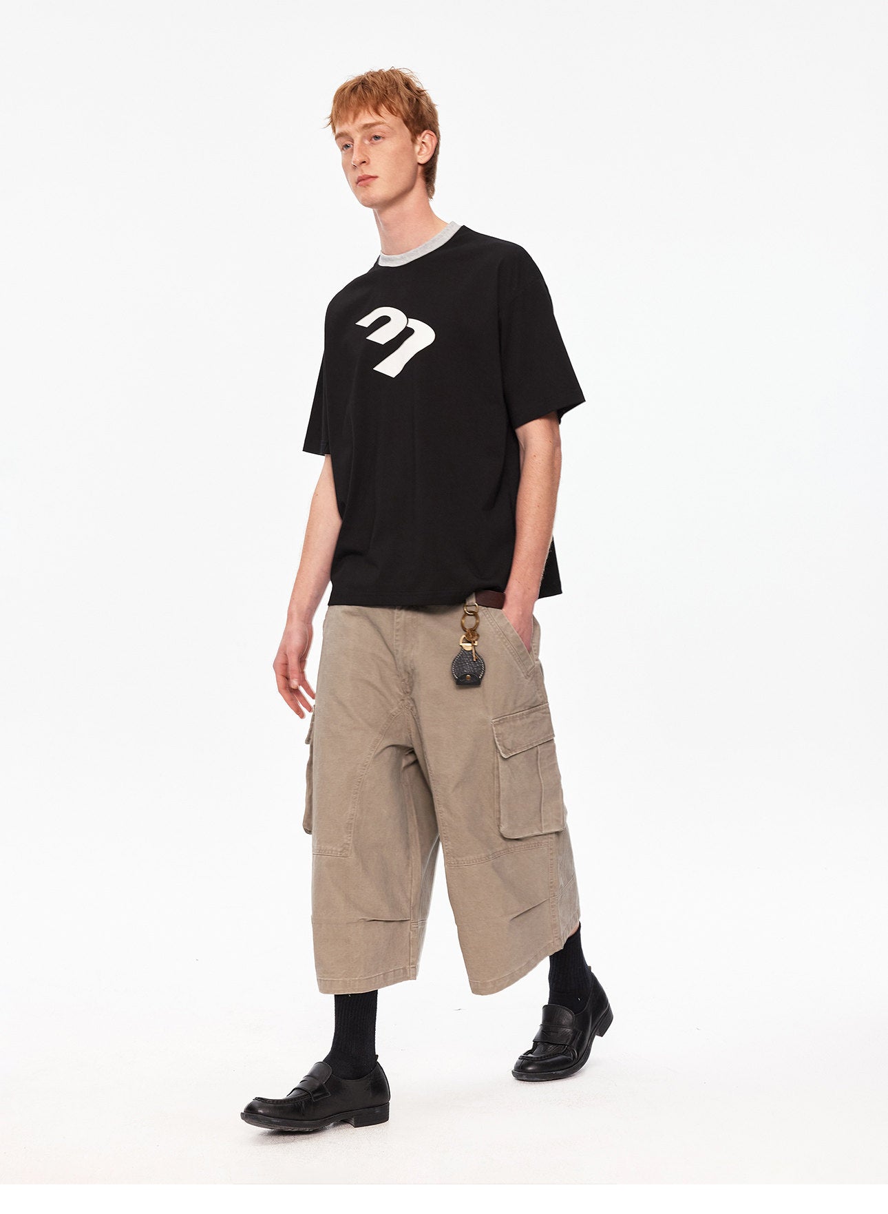 Crash Alphabet Print T-Shirt