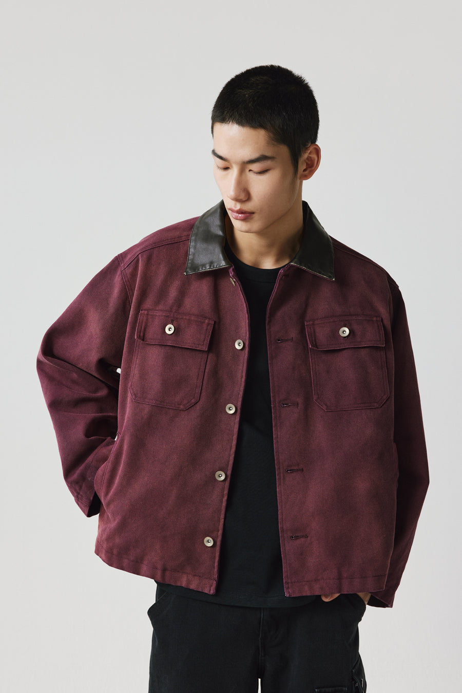 Short A-line jacket