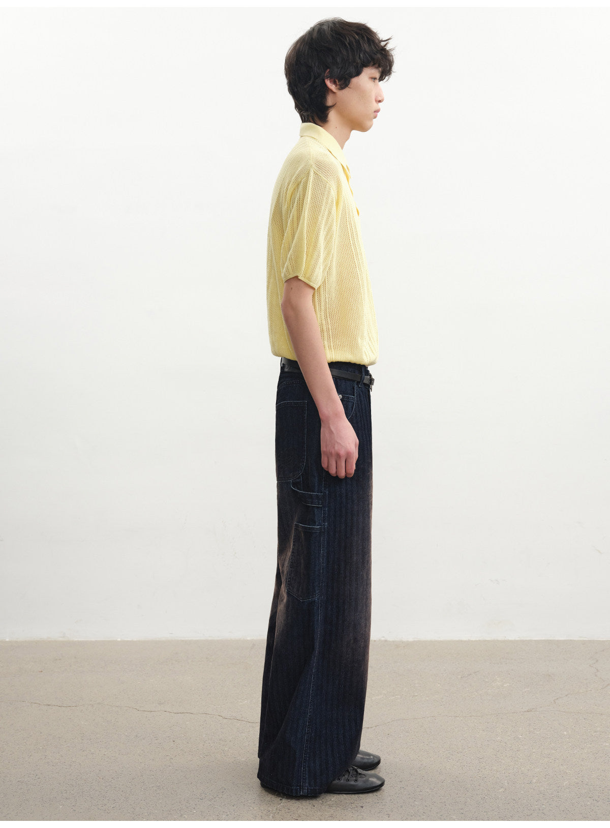 Herringbone Corduroy Casual Pants