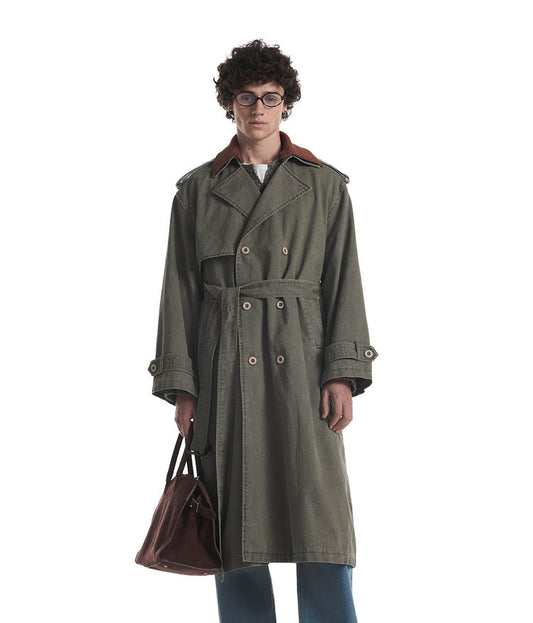 Retro Oversized Trench Coat