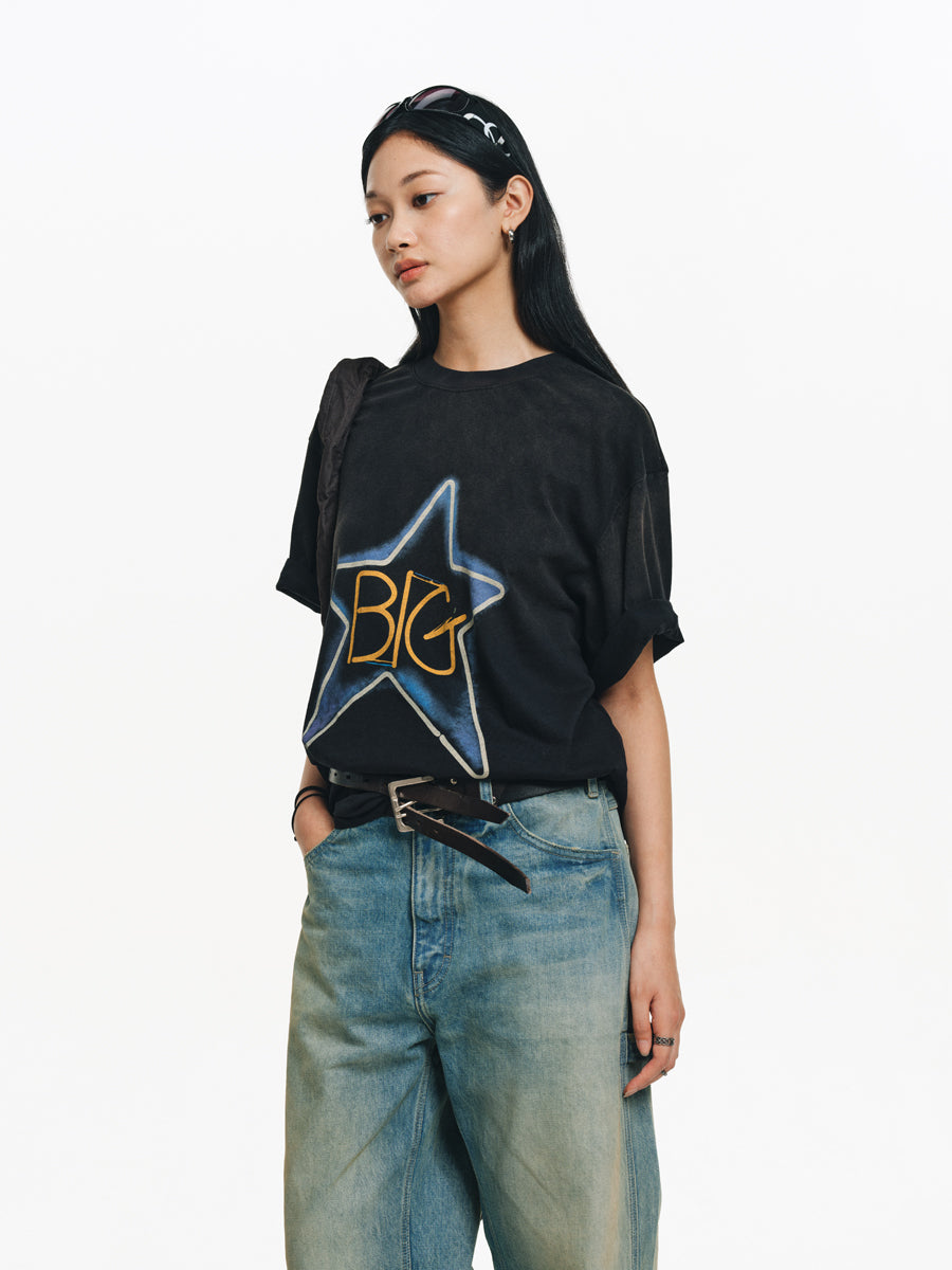Big Star Print T-Shirt